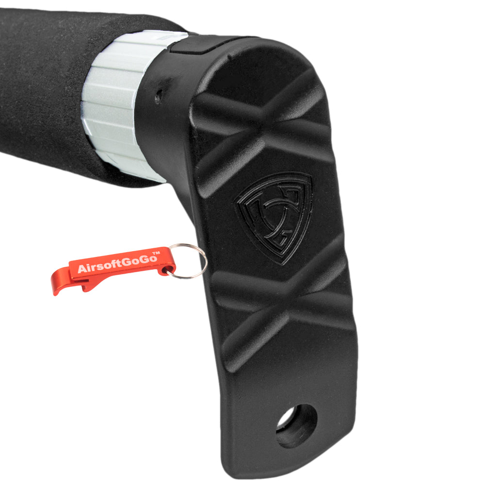 TRON tube stock for APS M4 electric gun (silver)