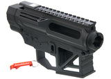 APS PER Receiver Frame / Receiver Set (Type 2) Compatible with APS M4 Electric Gun/VER.2 Mecha Box (Black)