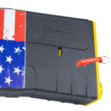 APS 300 series UMag high capacity magazine for electric gun M4 / M16 / UAR series (US flag logo)