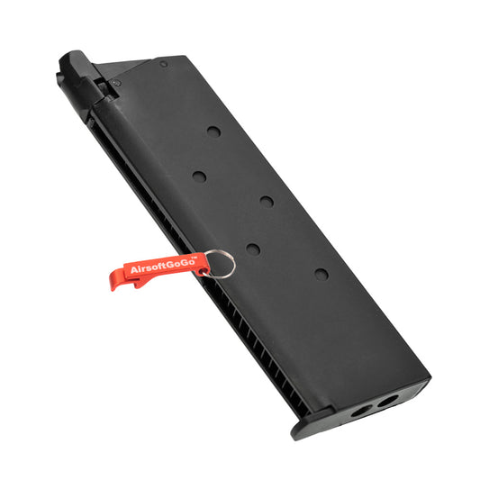 Military style 21 round magazine compatible with APS 1911 gas blowback gun