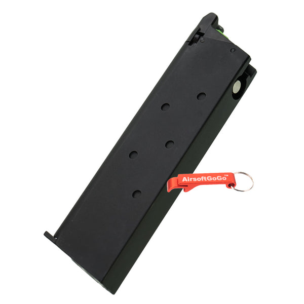 Military style 21 round magazine compatible with APS 1911 gas blowback gun