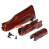 APS AK / ASK series compatible 74 type real wood hand guard &amp; stock set