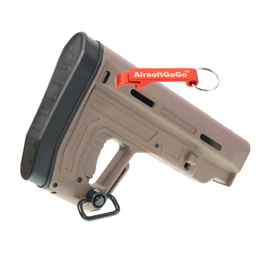 APS RS-1 type stock for electric gun M4 (dark earth color)