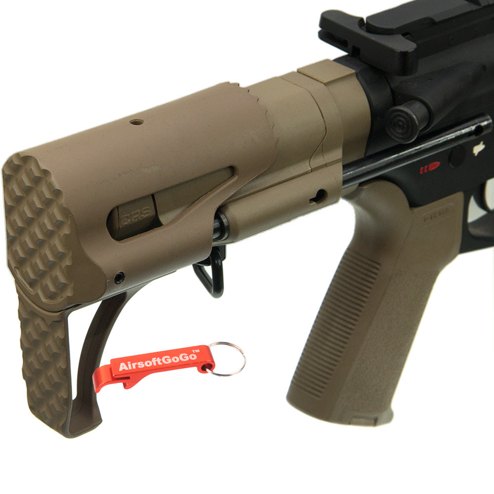 Marui/G&amp;P M4 series compatible APS slide stock (tan)