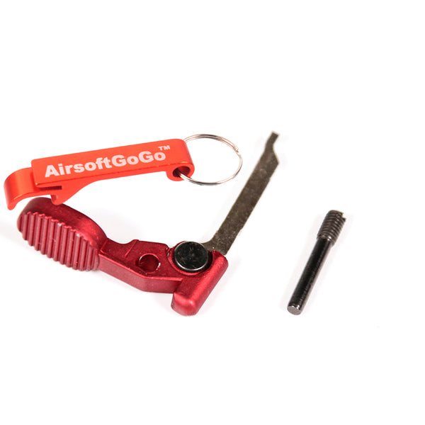 F1 Firearms Bolt Release Lever for APS M4 AEG (Red)