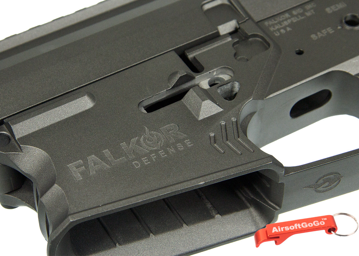 EMG FALKOR DEFENSE正規ライセンス APS電動ガンM4用 メタルボディ レシーバーフレーム (グレーカラー)APS – AIRSOFT  GOGO