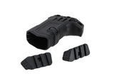 Action Army AAP01 Mag Extended Grip 20mm Rail Ver. (Black)