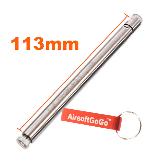 113mm 6.03mm Stainless Steel Inner Barrel for Marui Hicapa 5.1 IPSC Gas Blowback Gun