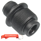 WELL VSR-10 Army Force 14mm reverse screw steel barrel adapter for MB03, MB07, MB09, MB10, MB11, MB12