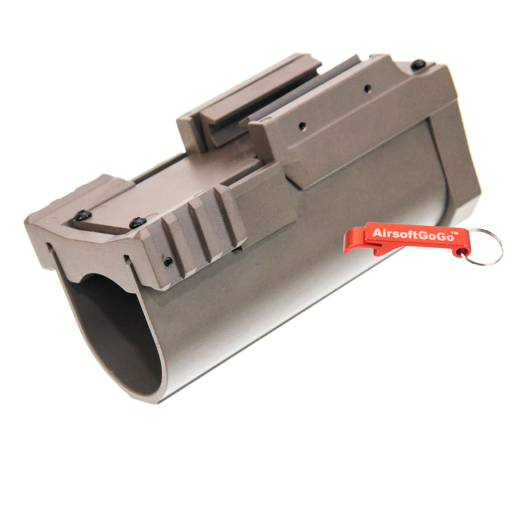 Army Force 40mm Metal Grenade Launcher (Light Brown)