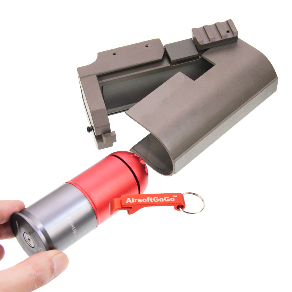 Army Force 40mm Metal Grenade Launcher (Light Brown)