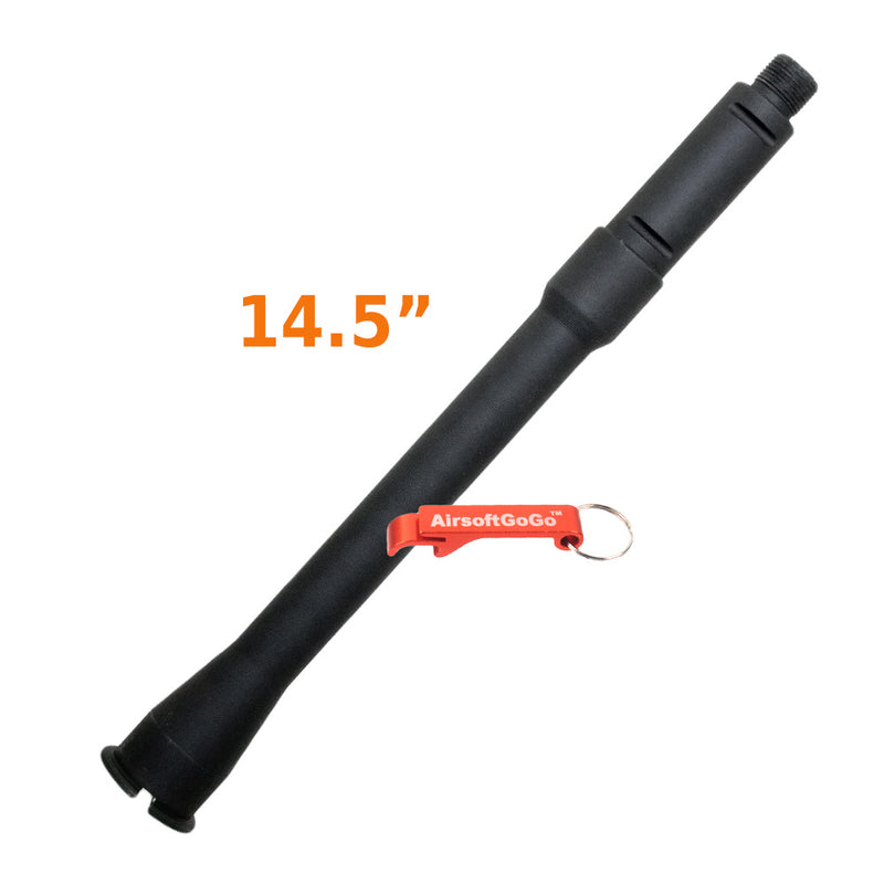 14.5 inch 14mm reverse thread outer barrel for WA M4 gas blowback