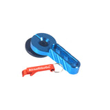 Custom selector lever for electric gun M4/M16 (blue color)