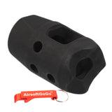 Army Force MINI XT flash hider for electric guns and gas blowback rifles (14mm reverse thread)