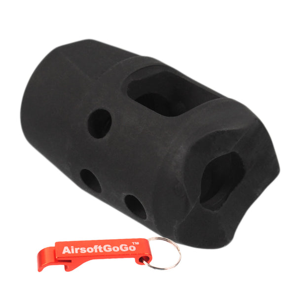 Army Force MINI XT flash hider for electric guns and gas blowback rifles (14mm reverse thread)