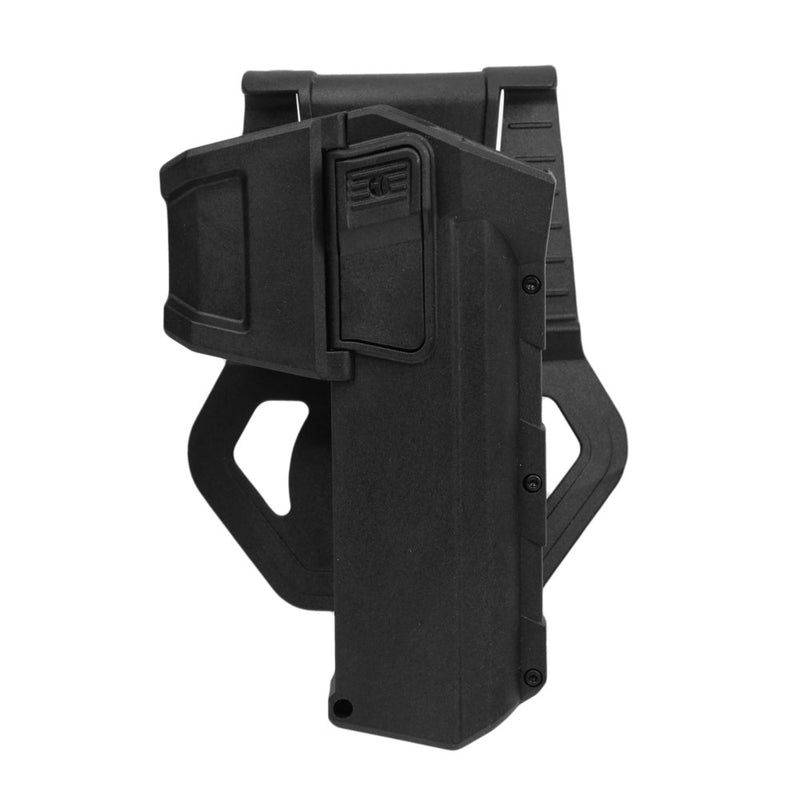 Army Force Polymer Hard Case Movable Holster for G17/G18/G19 Airsoft Guns (Black)