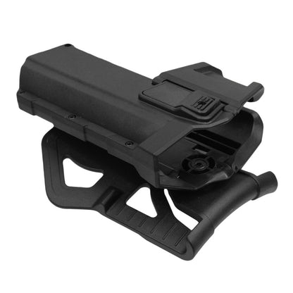 Army Force ポリマーハードケース可動式ホルスター G17/ G18/ G19エアガン専用（ブラック）
