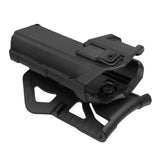 Army Force Polymer Hard Case Movable Holster for G17/G18/G19 Airsoft Guns (Black)