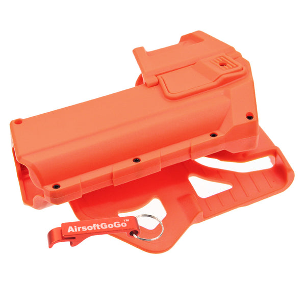 Marui/WE G17/G18c/G19 Compatible Army Force Tactical Pistol Gun Holster (Right-handed/Orange)