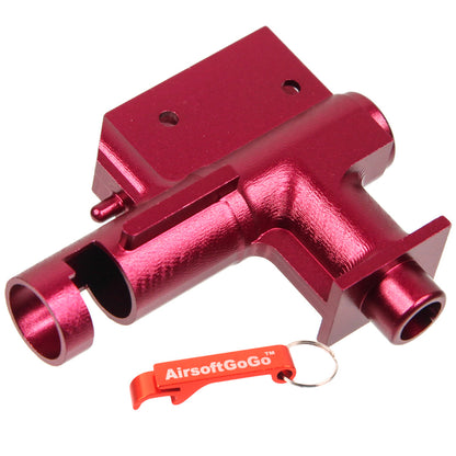 Army Force aluminum hop-up chamber for electric gun M4/M16 (red)