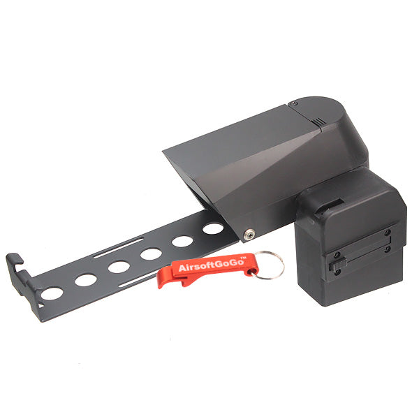 1500 rounds BOX magazine M4 magazine attachment for electric gun P90