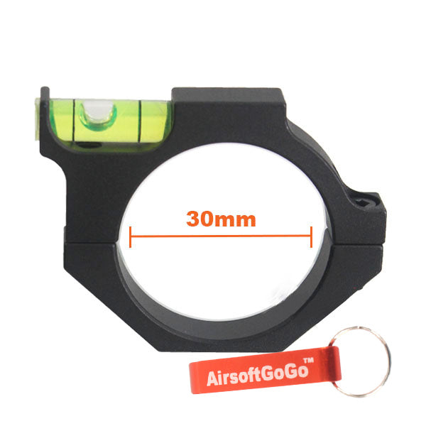 Bubble Level 30mm Aluminum Rifle Scope Laser Sight Tube for Army Force Touch