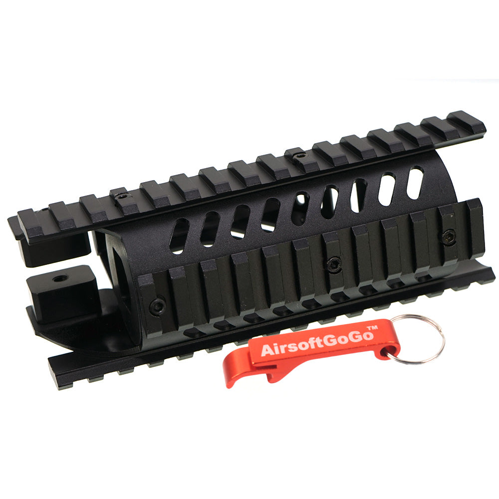 Rail hand guard for Marui electric gun P90