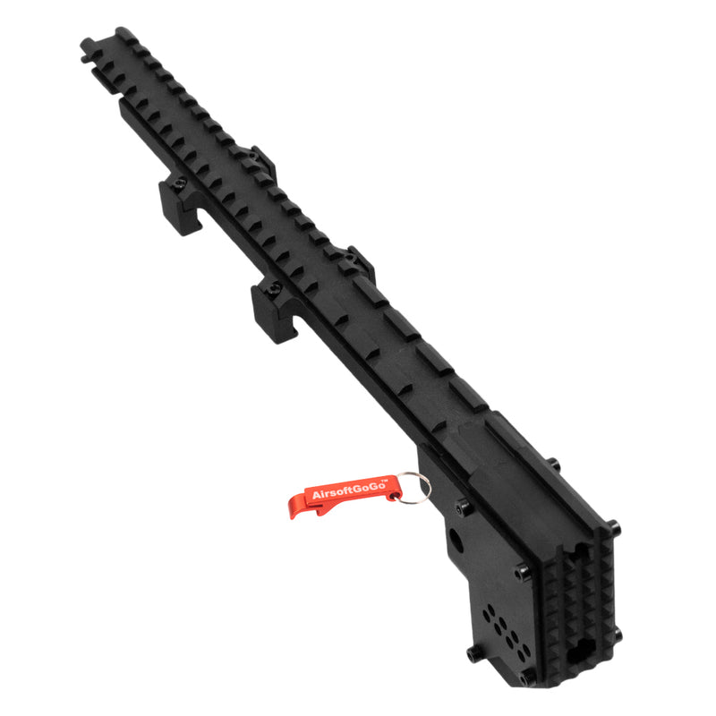 マルイ / Jing Gong MP5K電動ガン用タクティカル アルミトップレイル ストライクフロントキット