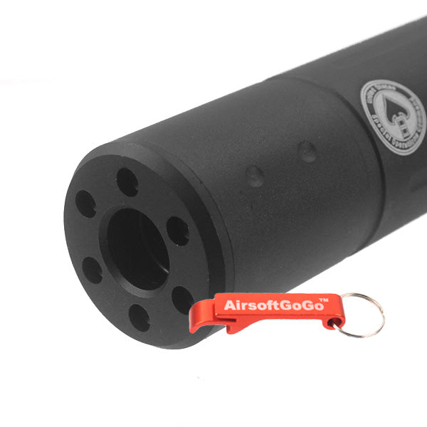 Electric gun/USSOCOM suppressor for gas blowback 14mm reverse screw (diameter 30mm x total length 150mm)