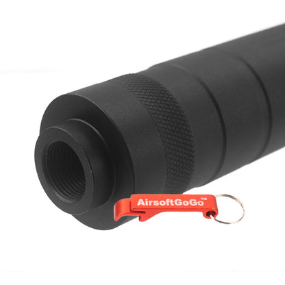 Electric gun/USSOCOM suppressor for gas blowback 14mm reverse screw (diameter 30mm x total length 150mm)