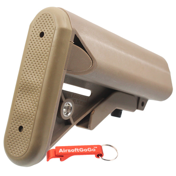 Crane stock for M4/M16 electric gun (coyote brown)