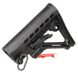 Stock for M4 electric gun (black)