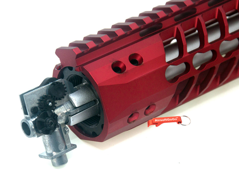 EMG (APS OEM) F1 FIREARMS M4 Key Mod Handguard &amp; Barrel Set (Red)