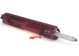 EMG (APS OEM) F1 FIREARMS M4 Key Mod Handguard &amp; Barrel Set (Red)