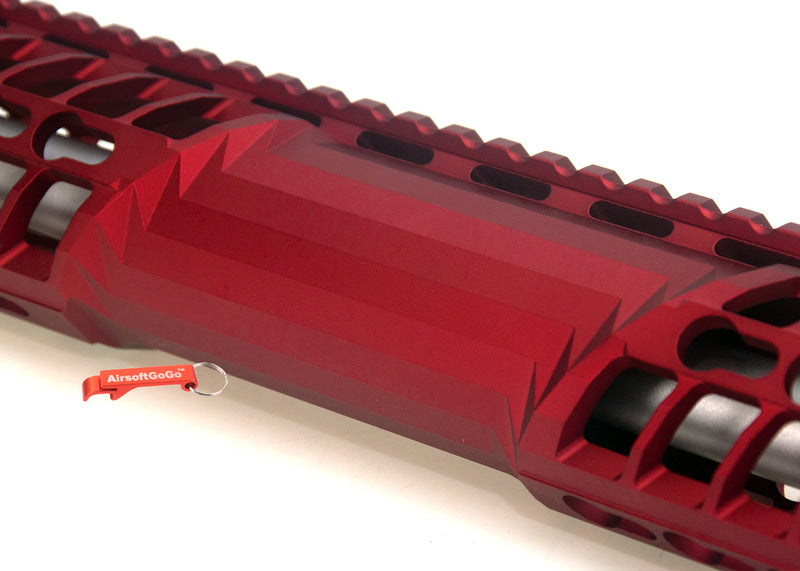 EMG (APS OEM) F1 FIREARMS M4 Key Mod Handguard &amp; Barrel Set (Red)