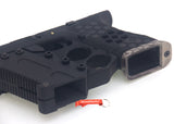 WE G17, G34シリーズGBB用 SLONG社製3D印刷コンポーネント X AW G17グリップセット (ブラック)