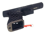 WE G17 G34 GBB compatible HEX cut type custom grip set (black color)