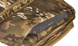 Tactical handgun bag/soft gun case with 6 magazine pockets (medium bag, multicam)