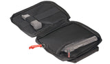 タクティカルハンドガンバッグ ・ ソフトガンケース 5つのマガジンポケット付き (小型バッグ、ブラックカラー)