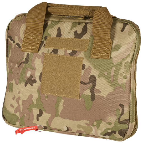 Tactical handgun bag/soft gun case with 5 magazine pockets (small bag, multicam)