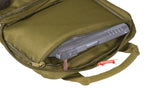 タクティカルハンドガンバッグ ・ ソフトガンケース 5つのマガジンポケット付き (小型バッグ、グリーンカラー)
