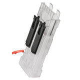 10 shell storage shot magazine shell pouch for Marui M870 MOLLE carrier holder (transparent)