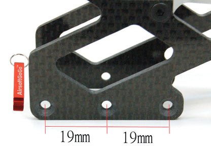 Marui Hicapa Series AIP C-More Carbon Scope Mount for IPSC Gas Blowback