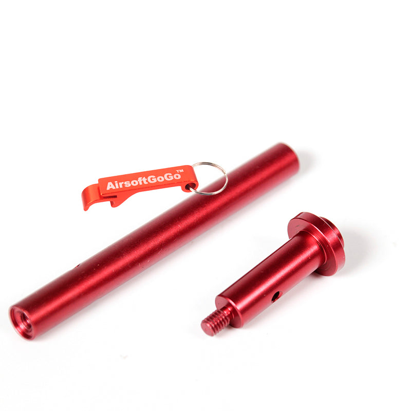 Marui HI-CAPA 5.1 AIP Aluminum Recoil Spring Guide for GBB (Red)