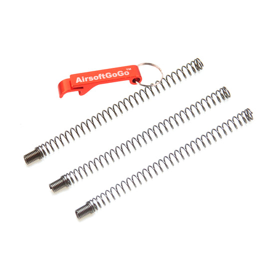 Marui 1911/High Capa 5.1 &amp; 4.3 Compatible Loading Nozzle Return Spring Set of 3 (140%)