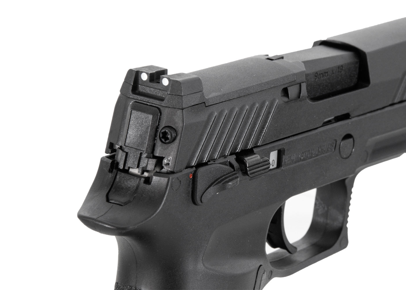 SIG AIR P320 M18 6mm ガスバージョン GBB ピストル（SIG Sauerからライセンス供与）（by VFC）-ブラック