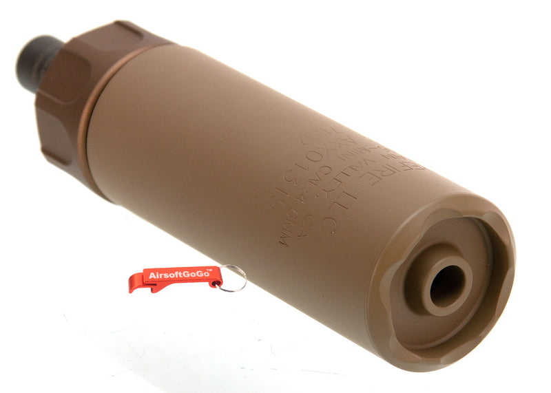 SOCOM 46 MINI type suppressor for Marui MP7 GBB with reverse 12mm flash hider (dark earth color)