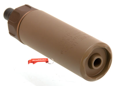 VFC / KWA / KWC MP7 GBB SOCOM 46 MINI type suppressor positive 12mm with flash hider (dark earth color)