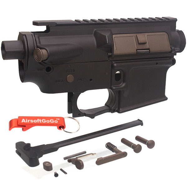 APS ASR Receiver Frame / Receiver Set No.2 HYBRiD M4 Electric Gun Mecha Box Compatible