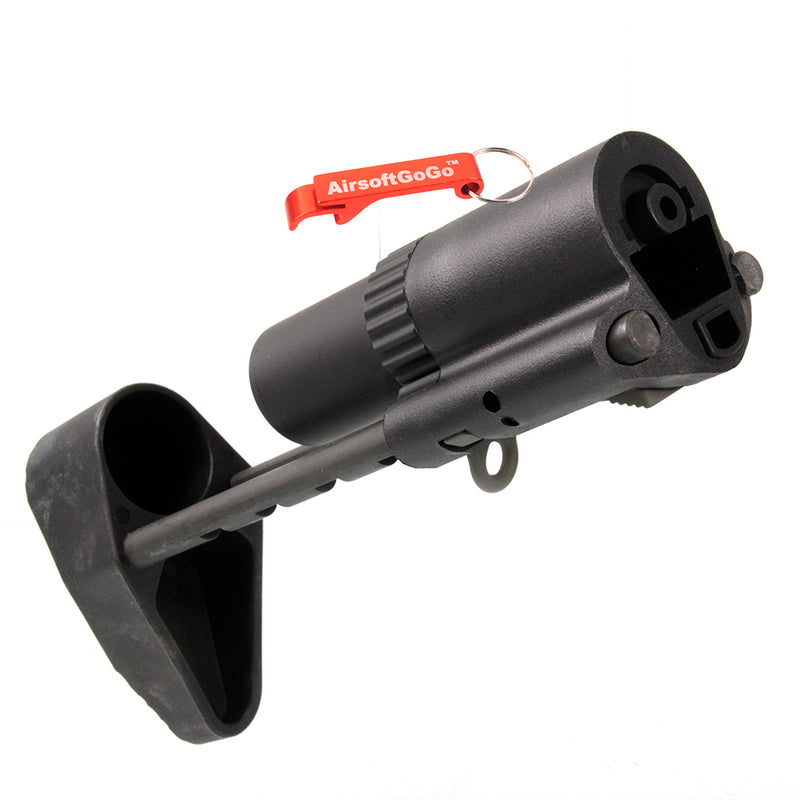 ARES AMOEBA PDW Retractable Stock Compatible with ARES AMOEBA AM013 AM014 AM015 Series (Black)